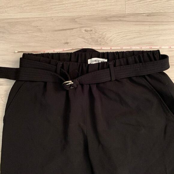 Elizabeth & James Cargo Trousers Size 4 Black - Picture 5 of 5